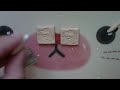 Click here to watch this video Hello Kitty Cookie Sandwich: Polymer Clay (stamping method)