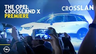 Lanzamiento del Opel Crossland X