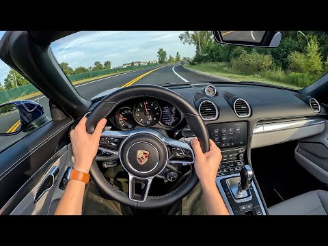 2024 Porsche 718 Boxster Style Edition - POV Test Drive (Binaural Audio)
