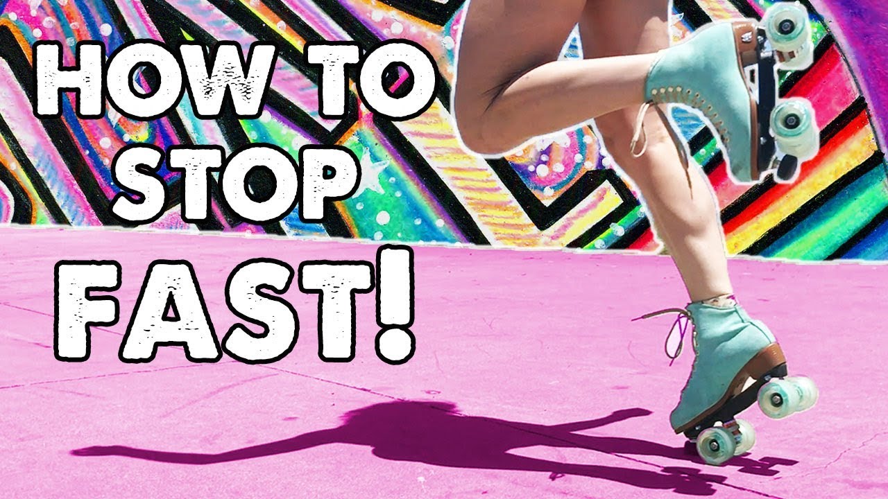 HOW TO STOP FAST ON ROLLER SKATES WITH ESTRO JEN! - Planet Roller Skate Ep. 15