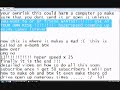 harmless ebomb virus using notepad