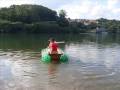 Barco feito de garrafa pet - Testado em Piraju - SP