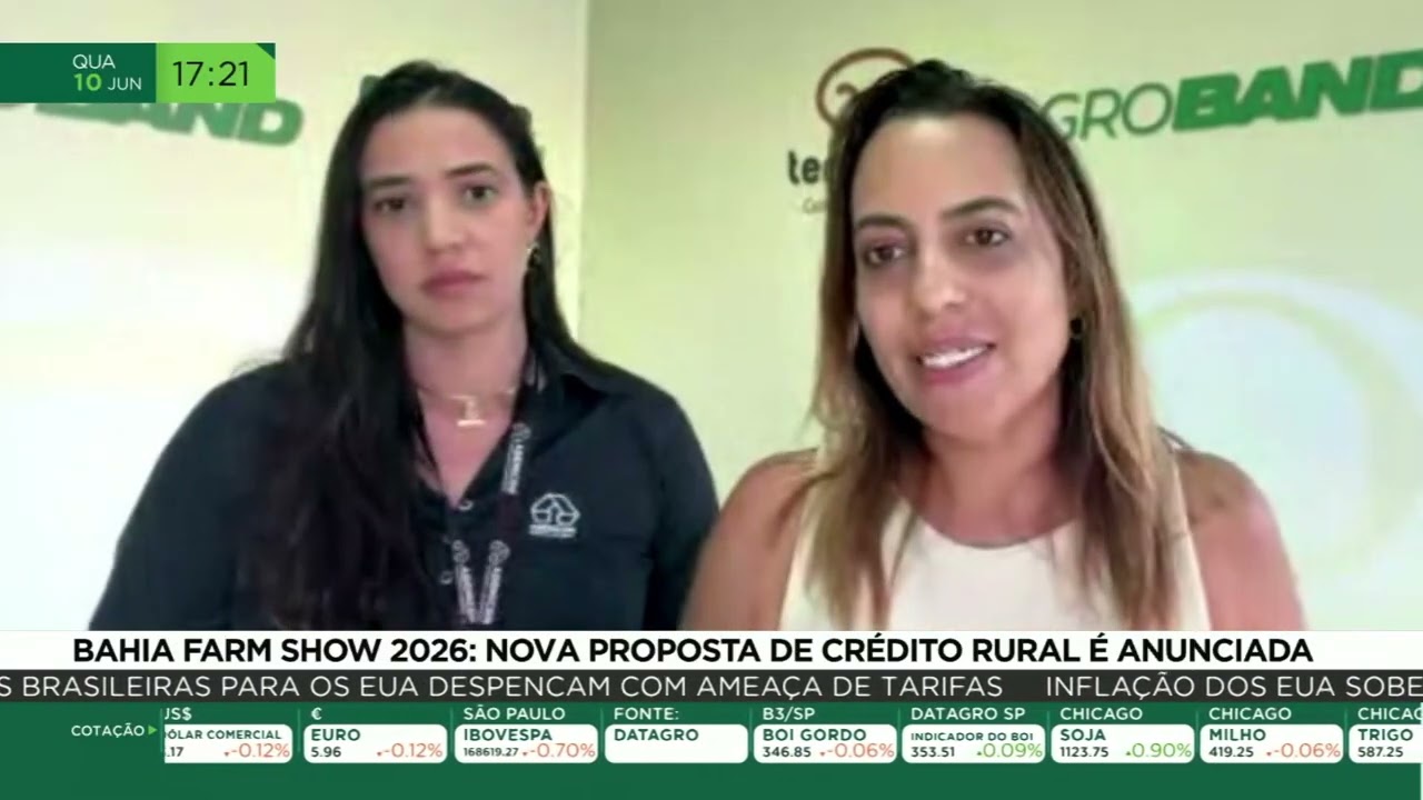 Bahia Farm Show 2026: Nova proposta de crédito rural é anunciada