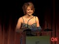 Jodie Foster thanks her partner Cydney Bernard Jodie Foster thanks her partner Cydney Bernard