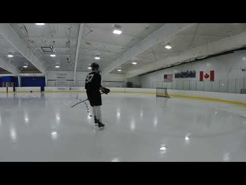 2023-10-25 Shooting Practice, New Stick Tryout