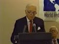 Hillary and Walter Cronkite - Not JBS - For World Government