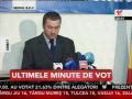 Până la ora 19:00, s-au prezentat la vot 21,63% dintre român