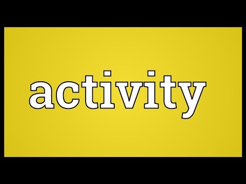 Activity