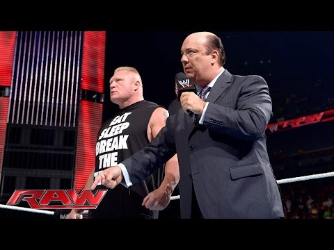 Triple H chooses John Cena's SummerSlam opponent: Raw, July 21, 2014