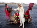 Me and Camel on Beach in Karachi