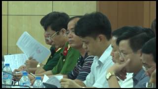 UBND thành phố Giao ban công tác trong tuần