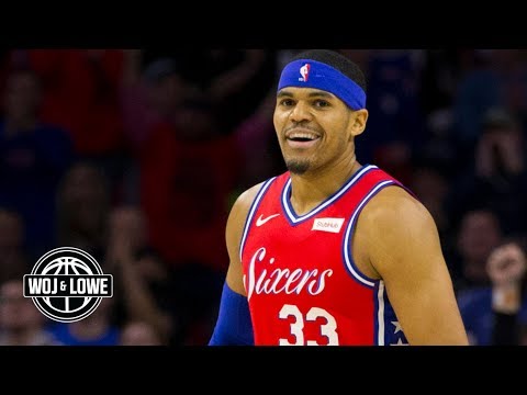 Video: Woj: 76ers gave up more to get Tobias Harris than Jimmy Butler | Woj & Lowe