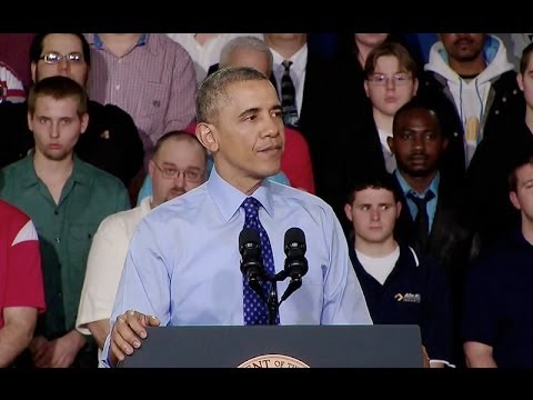 The President and Vice President Speak on Skills Training for Workers