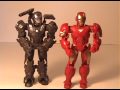 Iron Man Mark VI Mega Bloks Magnetic 6 figure +How to Build