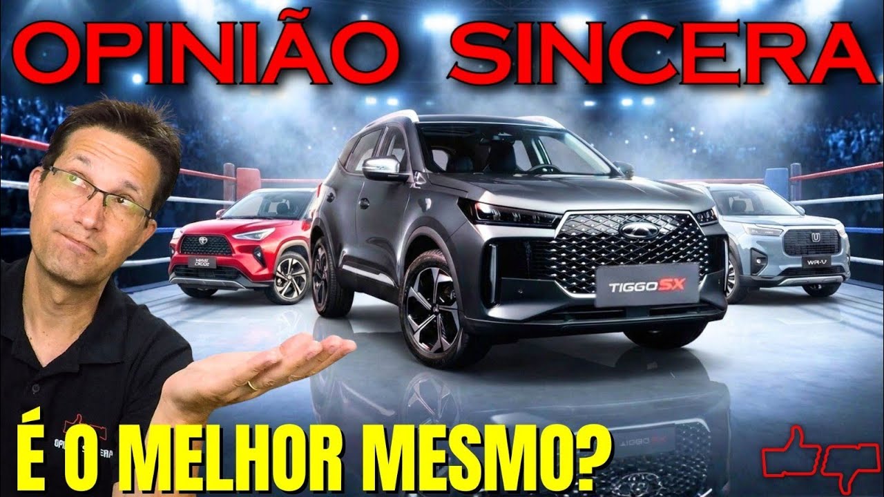 Qual é o MELHOR? Novo TIGGO 5X, Yaris Cross, Honda WR-V, ou outro SUV? Comparativo, ponto bom e ruim