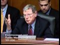 Sen. Inhofe Questions EPA Administrator Lisa Jackson Part 2