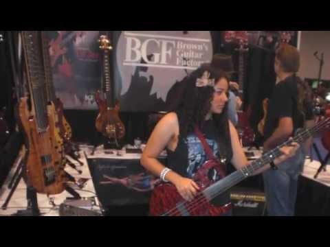 Bass Musician Magazine - Bass Musician Magazines own Valery Amador shares her photos from Winter NAMM 2013 Brought to you by www.BassMusicianMagazine.com Music: