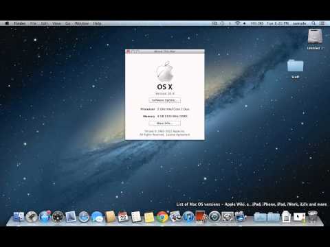 how to discover mac os version