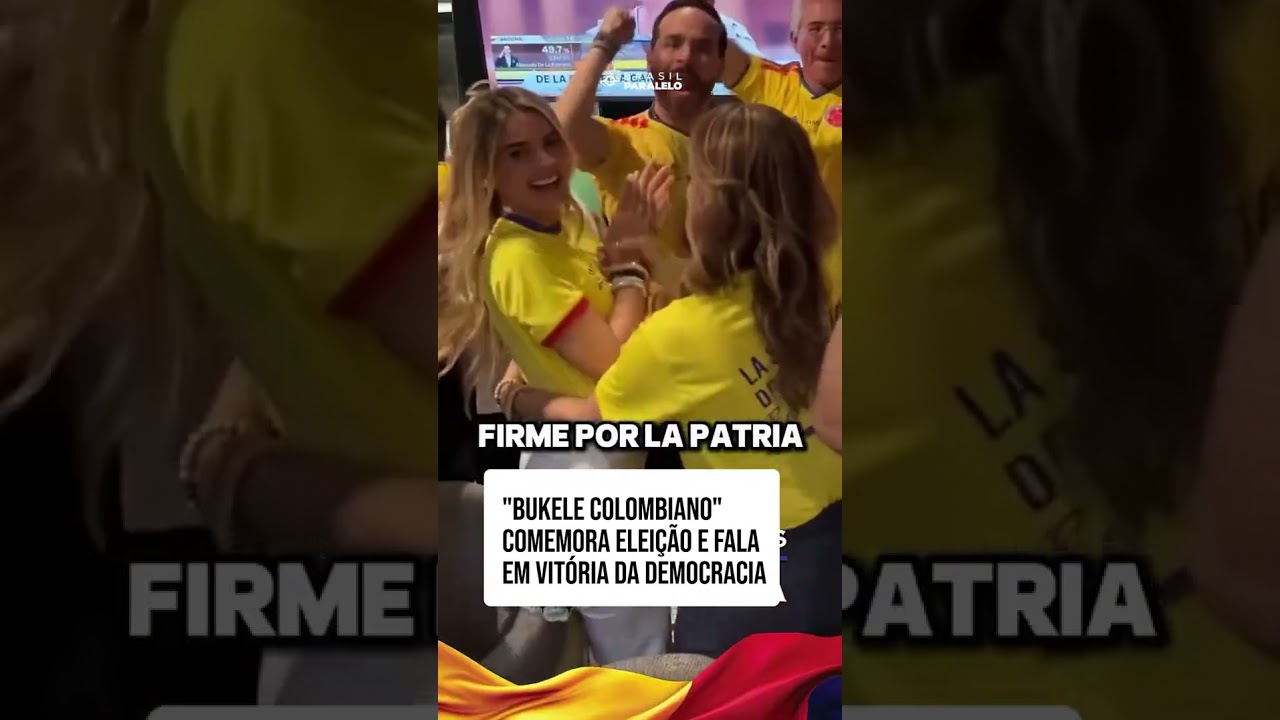 "Bukele colombiano" comemora eleição