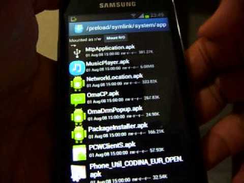 how to remove jelly bean for galaxy y