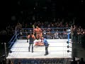 Batista and The Undertaker after beating Kennedy and MVP