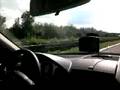 Driving on the German autobahn to Baba O'Riley