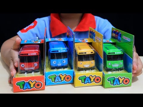 Anak Lucu Review Mainan Tayo The Little Bus Belajar Warna & Berhitung Sambil Bermain Hai Tayo