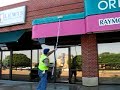 Awning Cleaning-Part1 - 3 minutes to Clean a Backlit Awning