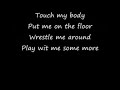 Touch My Body Lyrics- Mariah Carey Touch My Body Lyrics- Mariah Carey