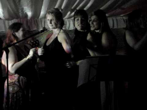FODS Summer Ball 2009 - careful with that mic, ladies!