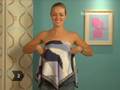 How To Tie a Scarf Into a Sexy Top