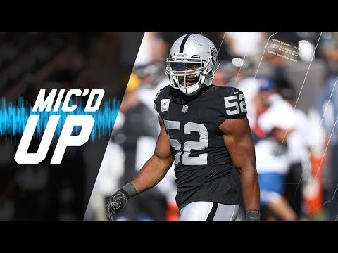 Video: Khalil Mack Mic'd Up vs. Ravens