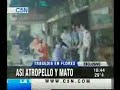 ANCIANO ATROPELLÓ A NUEVE PERSONAS