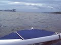 Small boat (Bayliner) in waves