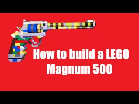 how to build lego guns