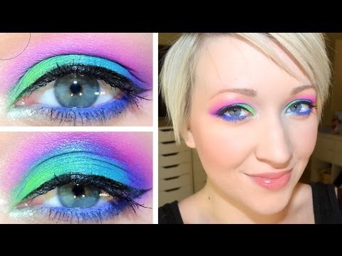 UD Electric Palette Tutorial #1: Peacock Eyes