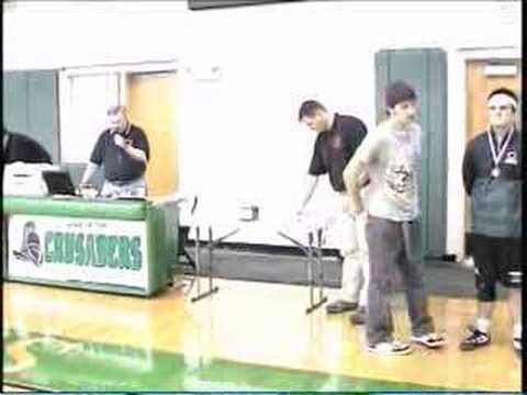 Aaron Bernstein - Conference Tournament Award Ceremony