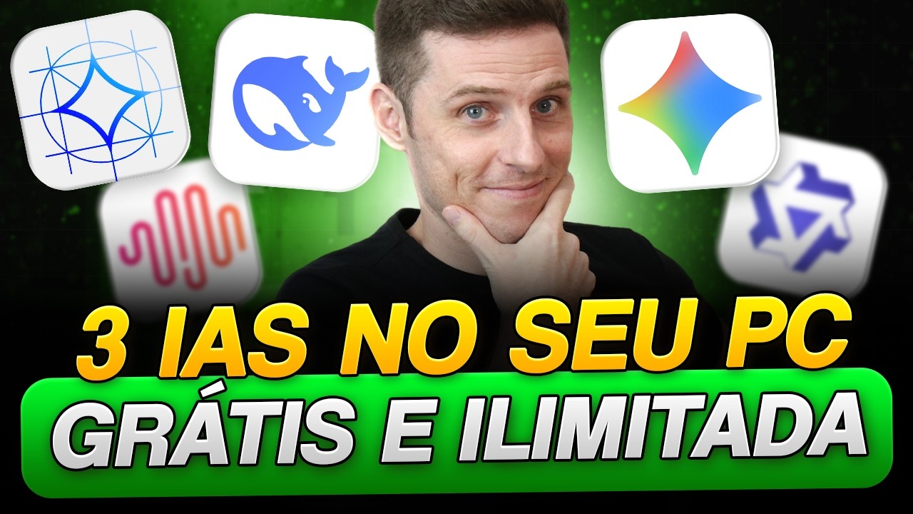 Todas Gratuitas e Ilimitadas (As melhores IAs de código aberto)