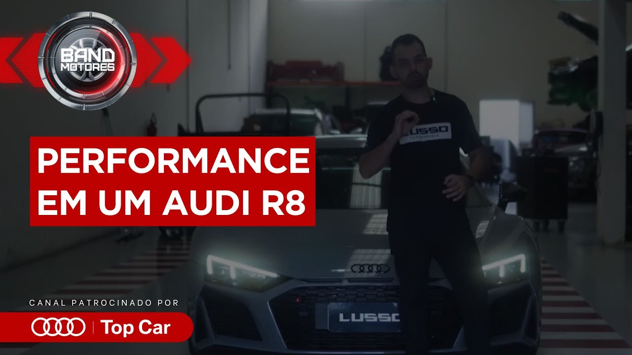 Performance em um Audi R8