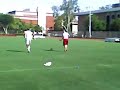 Peyton Manning and John David Booty Practice