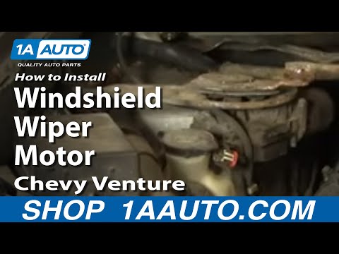 How To Install Replace Windshield Wiper Motor Chevy Venture Pontiac Montana 97-05 1AAuto.com
