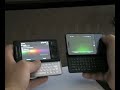 Oggi confronto il mio nuovo Sony Ericsson X1 con HTC Diamond e HTC Touch Pro.