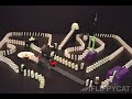Domino Rally - Glow In The Dark Ghost Ride Set
