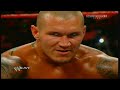 WWE Raw : Evan Bourne Vs. Randy Orton 11/23/09