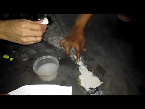 Dempul Retakan Lubang Lantai Beton dengan DEMP-X Perekat Extreme Serbaguna