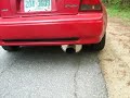 Honda prelude WS2 exhaust