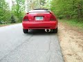 Honda prelude WS2 exhaust