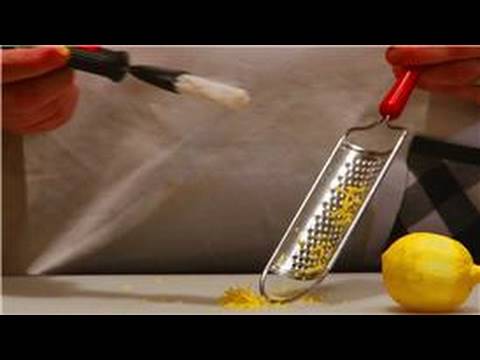 how to get the zest of a lemon