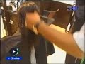 Waist length hair cut much shorter in TV makeover
