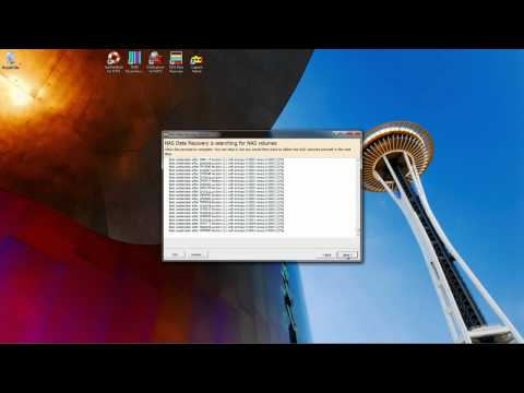 how to recover nas drive